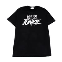 【Tongpoo】GORAKU JUNKIE S/S TEE  - BLACK（TNP-12TE-BK）