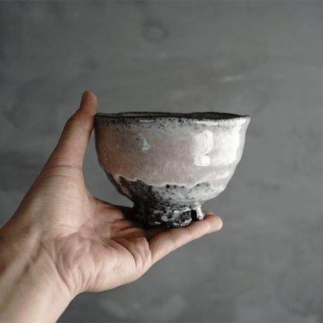 抹茶碗 椀形　～ 三つ割高台 ・窯変 ～