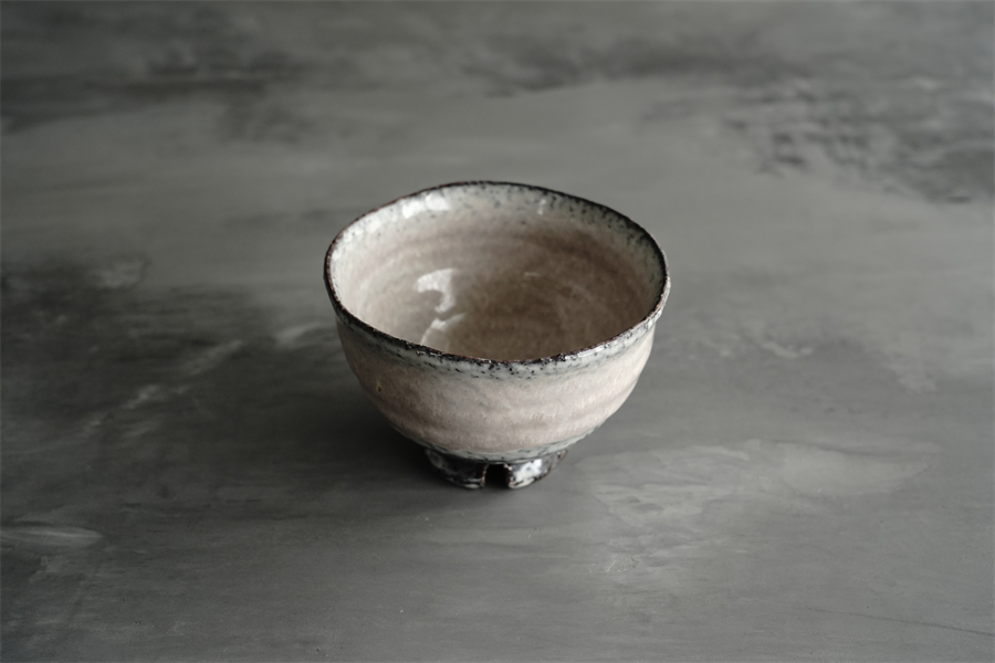 抹茶碗 椀形 ～ 三つ割高台 ・窯変 ～ | 萩焼窯元 國輔窯