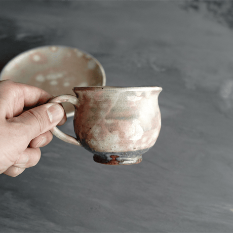 コーヒーカップ & ソーサー　～御本手～