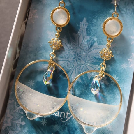 【氷gold耳飾り】Frozen Ravissant 2024