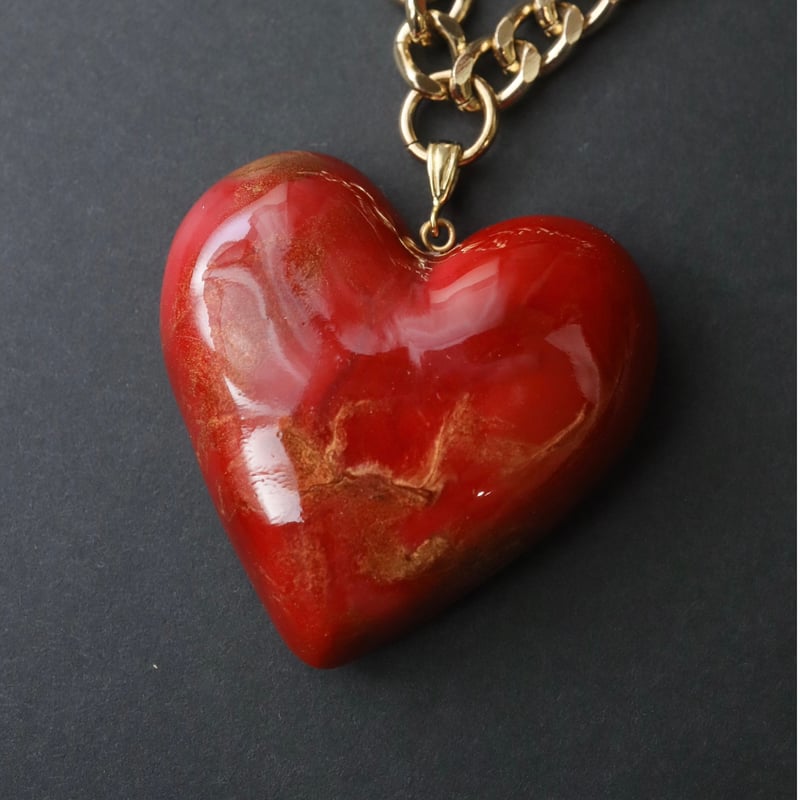 Mサイズ】ハートネックレス | ピヨノメ 造形舎