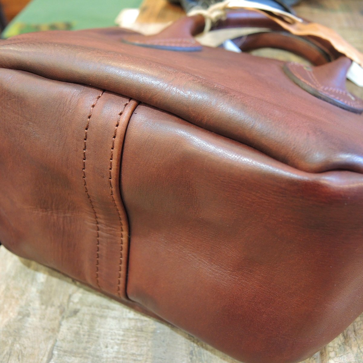 vasco LEATHER OLD TOTE BAG-SMALL【MADE IN JAPAN】