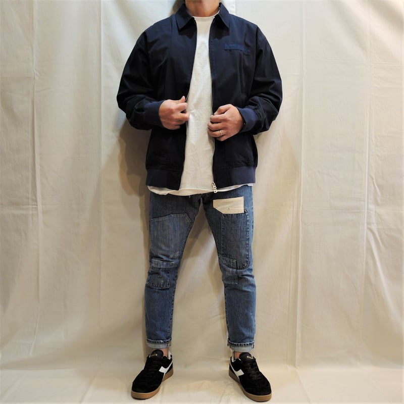 STONE  OLD加工 フライトジャケット　定価9万円　ネイビー yb240924v24t89vy-4.jpg