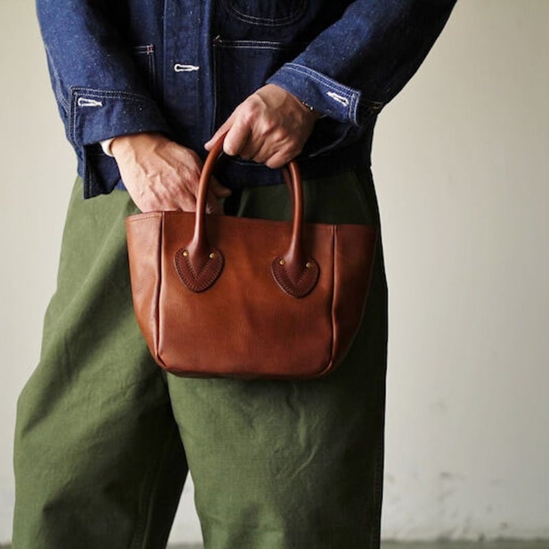vasco LEATHER OLD TOTE BAG-SMALL【MADE IN JAPAN】...