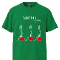 【体力sisteres_グリーン】（一社）体力メンテナンス協会認定　Tシャツ