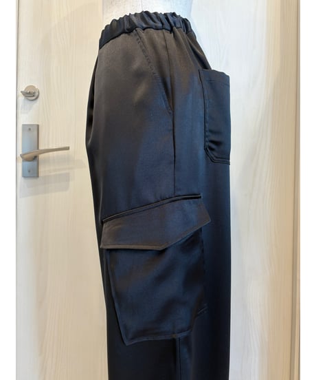 『Ganosch』サテン✨リラックスワイドパンツ