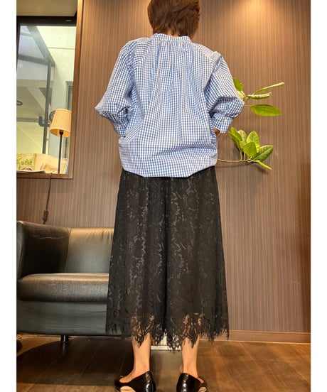 『Nolley's』クロップドワイドレースパンツ