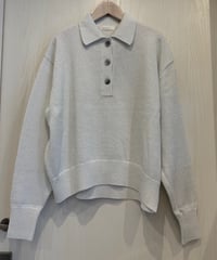 『Nolley's』ギマコットンポロ衿ニット
