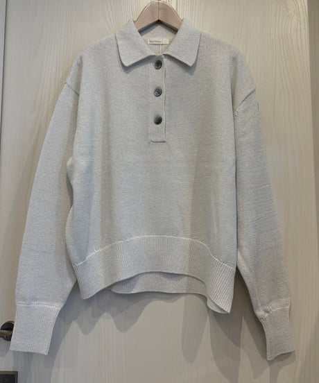 『Nolley's』ギマコットンポロ衿ニット