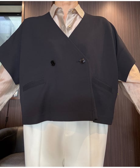『Ganosch』ショート丈フレンチスリーブジャケット