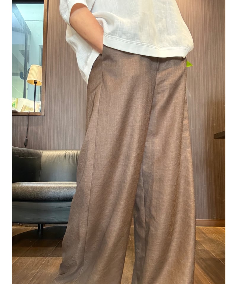 サイドラインとろみワイドパンツ✨ | petitluxe