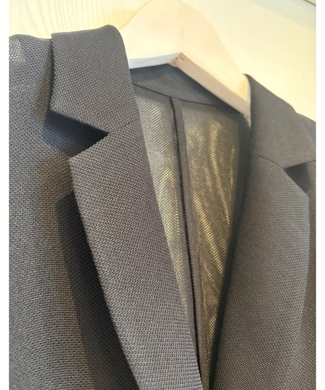 『BLUE FRONCE』メッシュフレンチ袖ジャケット