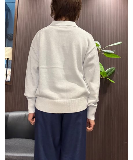 『Nolley's』ギマコットンポロ衿ニット