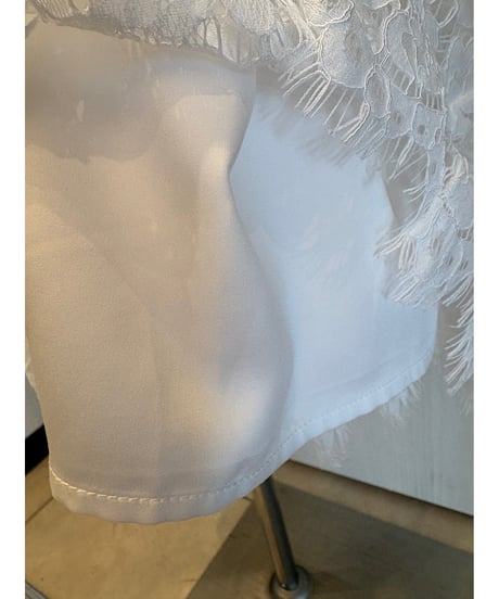 『Nolley's』クロップドワイドレースパンツ