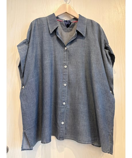 『BLUE FRONCE』薄手デニムシャツ