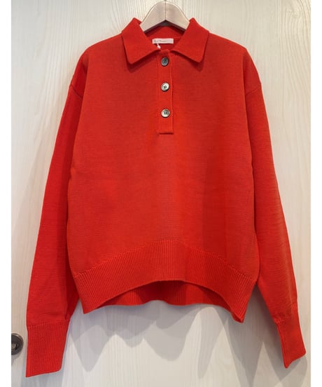 『Nolley's』ギマコットンポロ衿ニット