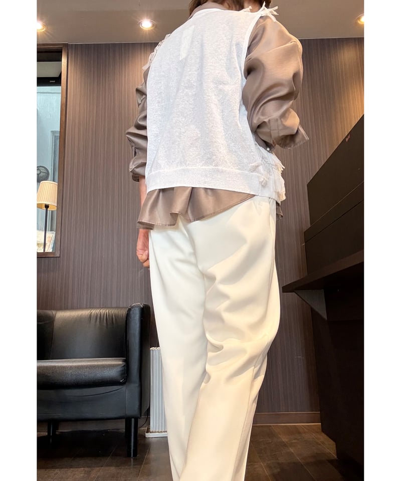 Nolley's』チュールフリンジベスト | petitluxe