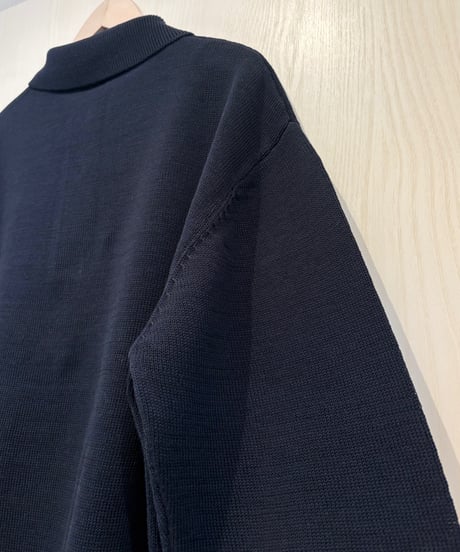 『Nolley's』ギマコットンポロ衿ニット