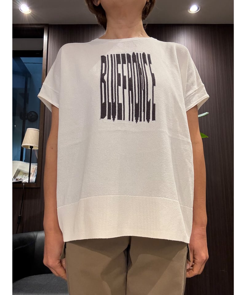 BLUE FRONCE』大人ロゴニット | petitluxe