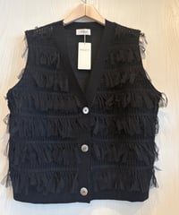 『Nolley's』チュールフリンジベスト