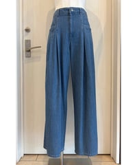 『Ganosch』タックワイドパンツ