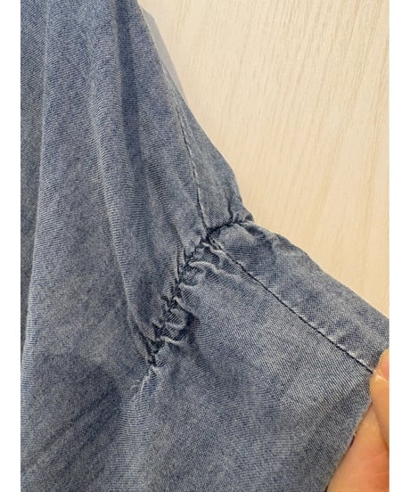 『BLUE FRONCE』薄手デニムシャツ