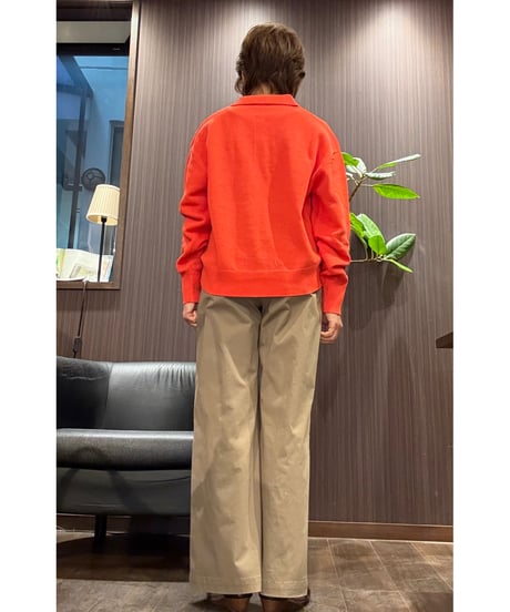 『Nolley's』ギマコットンポロ衿ニット