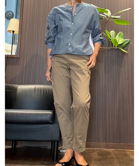 『BLUE FRONCE』サイドライン入り🌈薄手綿シャツ