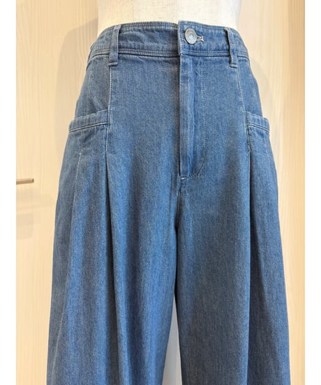 『Ganosch』タックワイドパンツ