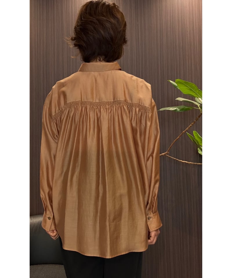 華奢見えとろみシャツ | petitluxe