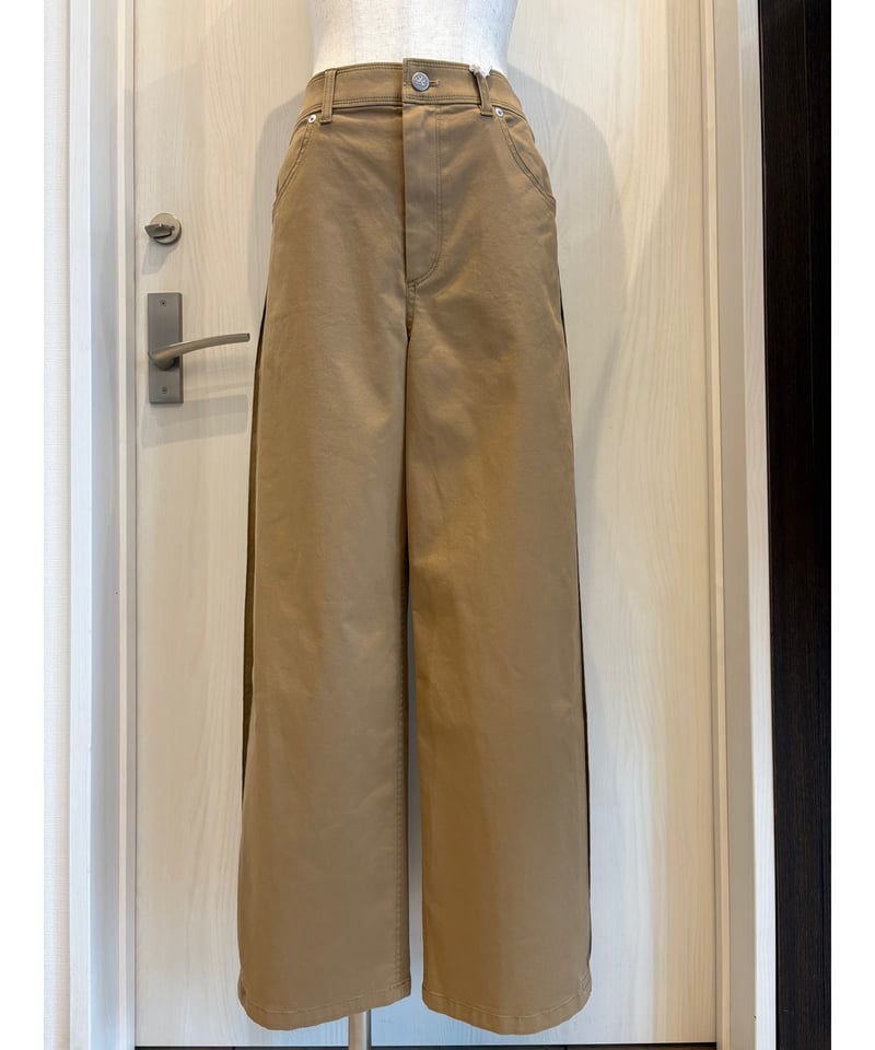 サイドプリーツチノパンツ | petitluxe