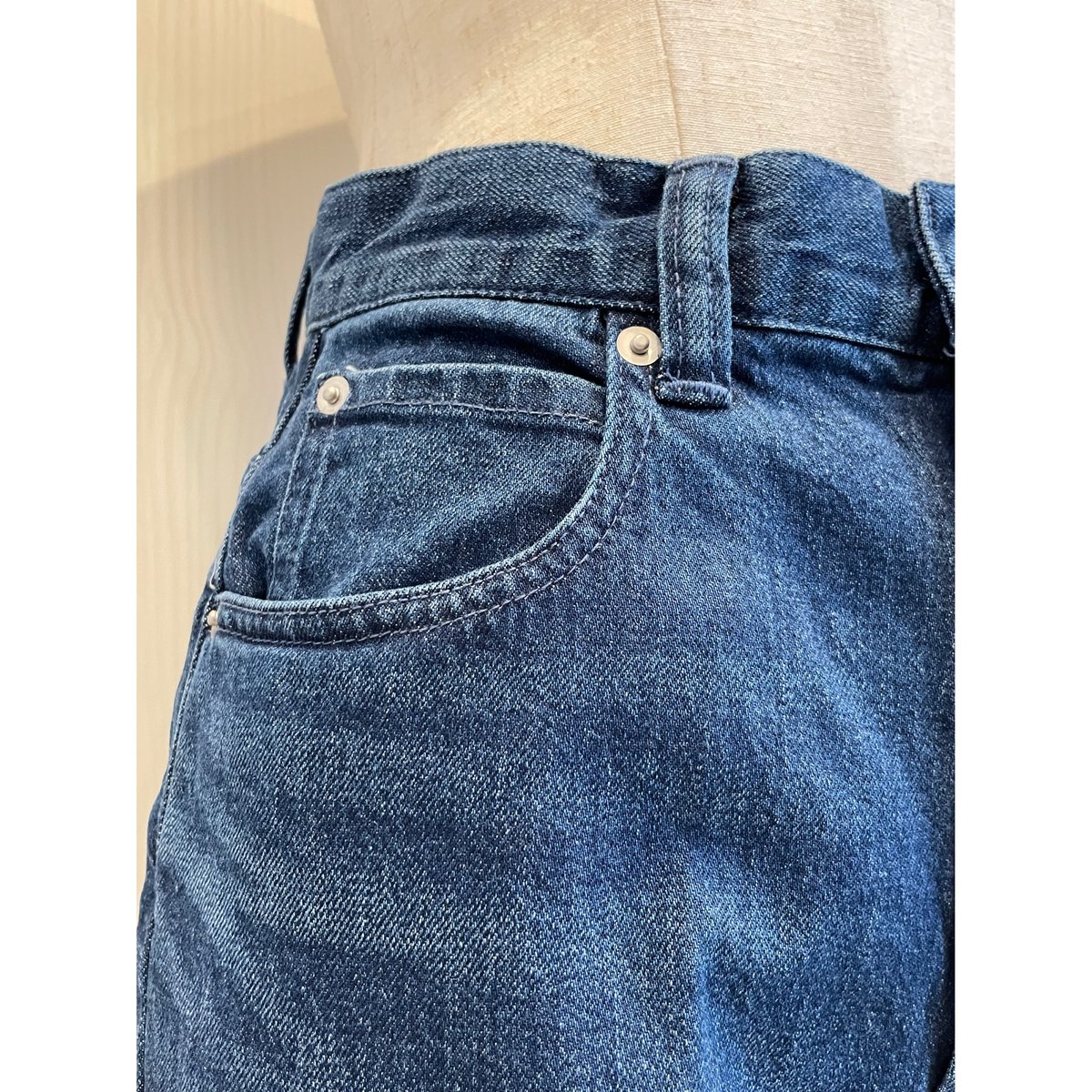 RMデニム センタープレスハイウエストデニム | petitluxe RMデニム センタープレスハイウエストデニム | petitluxe
