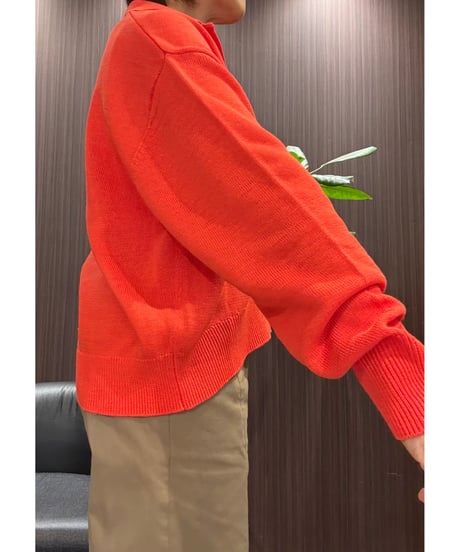 『Nolley's』ギマコットンポロ衿ニット