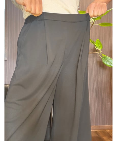 『Ganosch』とろみワイドパンツ