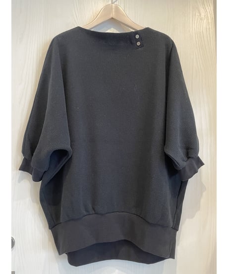 『petitluxe＋』ワッフル生地ドルマンプルオーバー