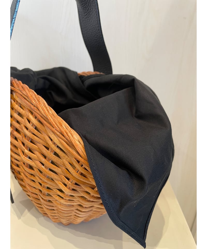 スプリットラタン♡フィッチ♡牛革バック VIOLADORO』スプリットラタンバスケット | petitluxe