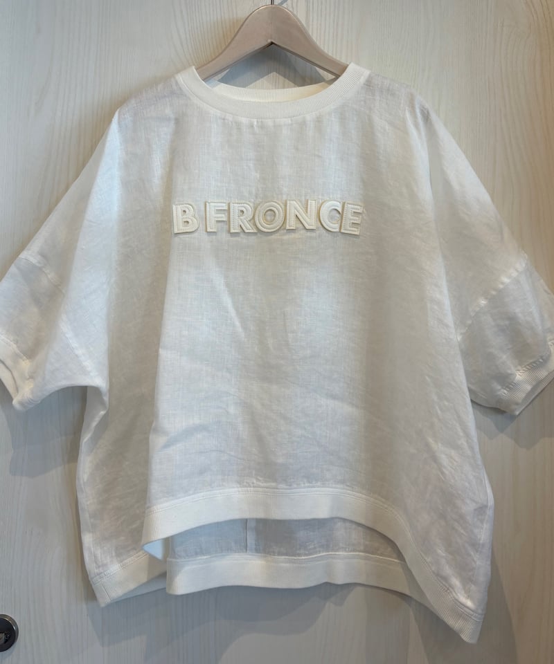 BLUE FRONCE　麻混カットソー BLUE FRONCE麻混カットソー