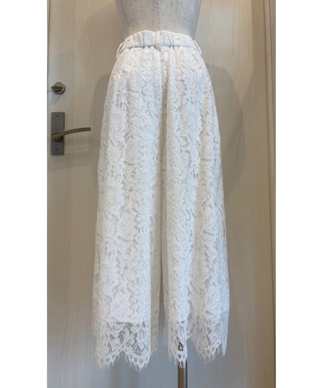 『Nolley's』クロップドワイドレースパンツ
