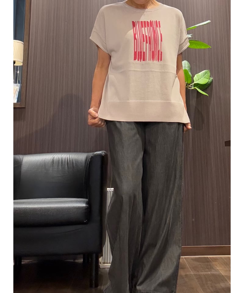 BLUE FRONCE』大人ロゴニット | petitluxe