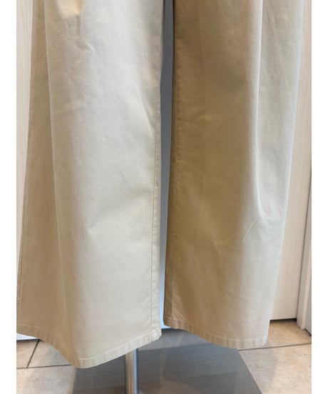 『Ganosch』タックワイドパンツ
