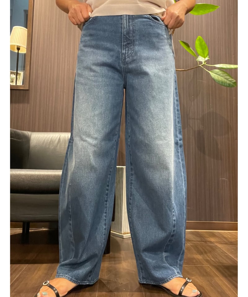 RMデニム ハイウエストバギーデニム | petitluxe