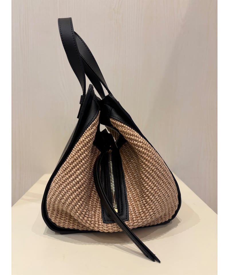 VIOLADORO』ラフィア調シート×牛革トートバッグ V－9023 | petitluxe