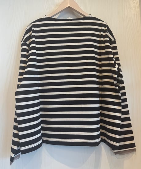 『HARRISS』チュール使い💜ボーダーTシャツ