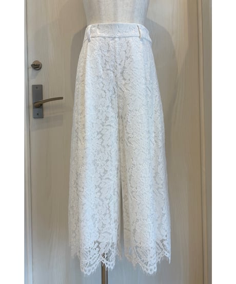 『Nolley's』クロップドワイドレースパンツ