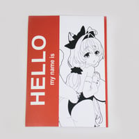Hello my name is:Suzuna  Sticker
