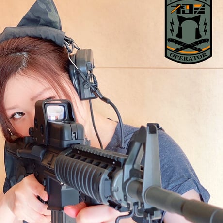 Nekomimi Operator"ネコミミ” Velcro Patch