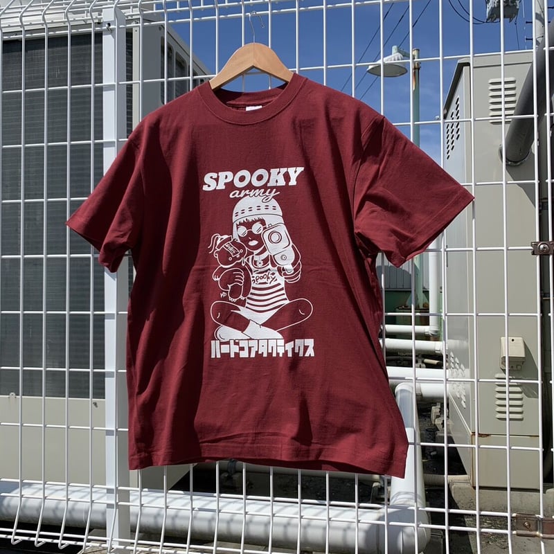 Spooky ARMYxHARDCORE TACTICS アサシンガールTシャツ | HARD