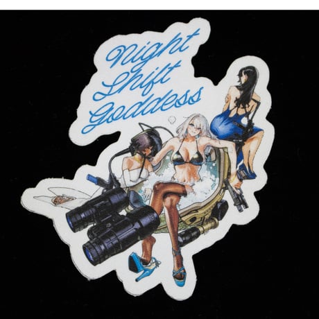 "Night Shift Goddess"　Velcro Patch