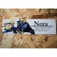 Noraネーム PVC ステッカー